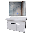 Mirror 409 with LED lighting 70x60cm – Papione 11.14.42.0163 – миниатюра 2